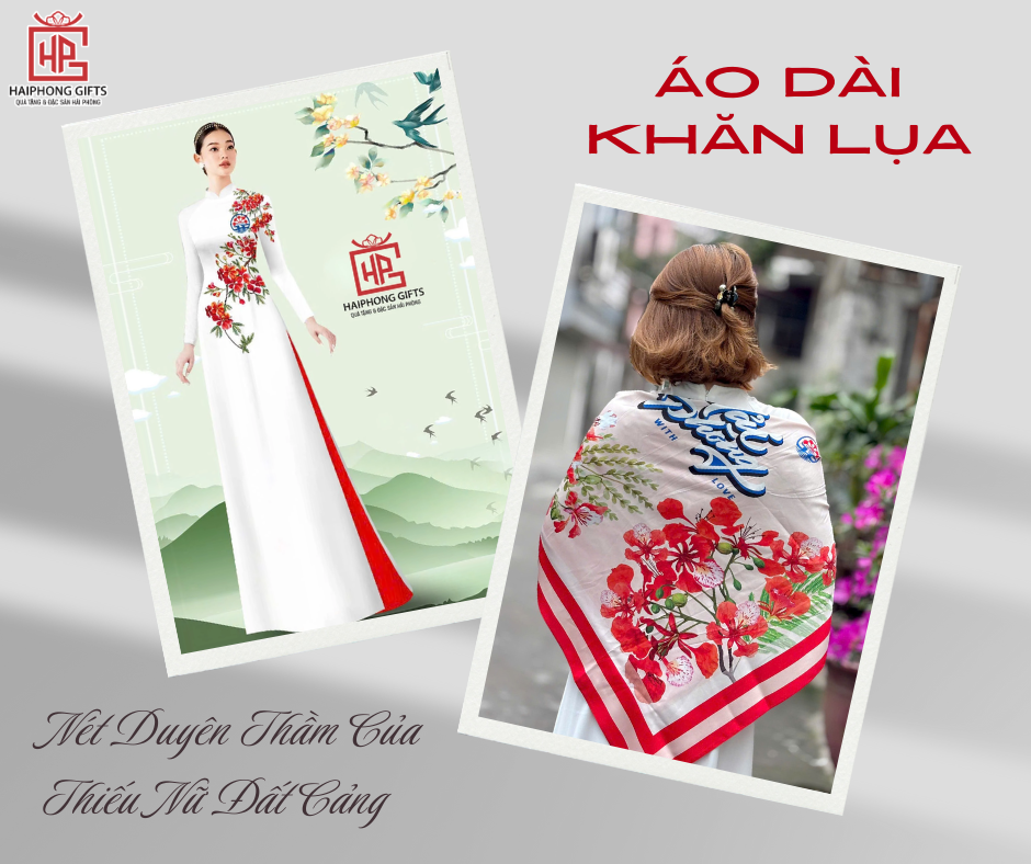 Áo Dài – Khăn Lụa: Nét Duyên Thầm Của Thiếu Nữ Đất Cảng