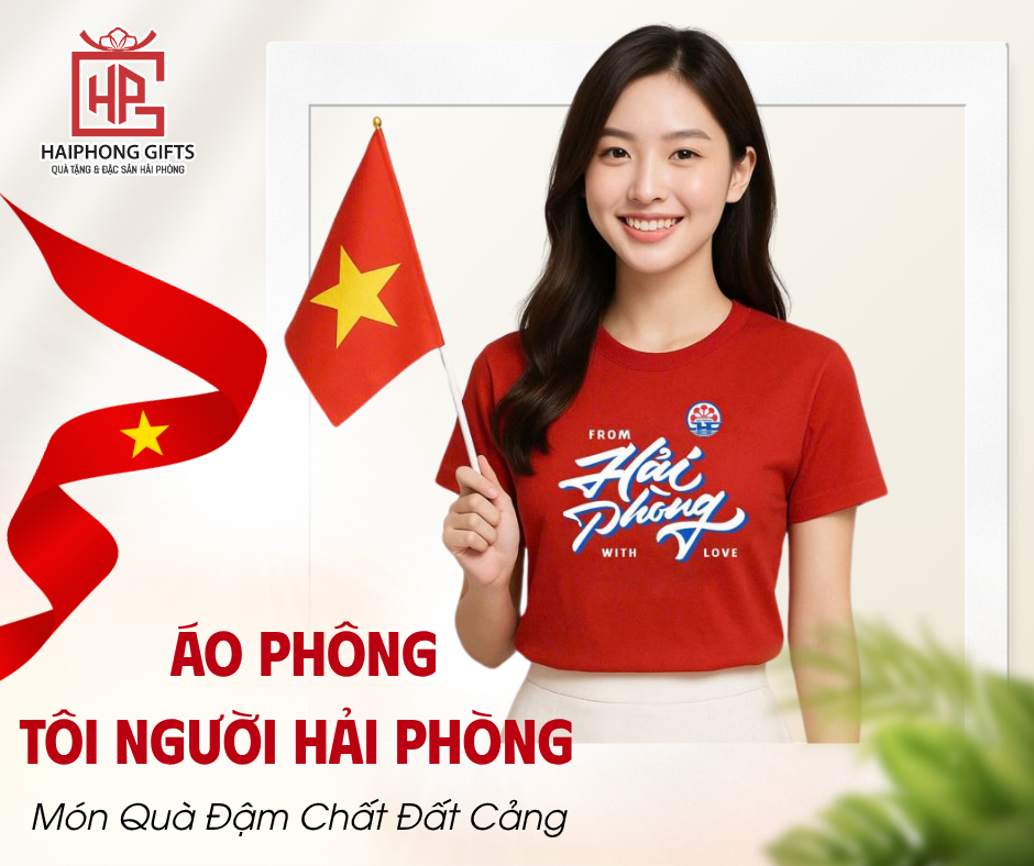 Áo Phông Tôi Người Hải Phòng – Món Quà Đậm Chất Đất Cảng