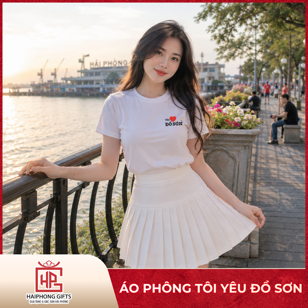 Khác với những món quà lưu niệm thông thường, áo và mũ có thể sử dụng nhiều lần sau chuyến du lịch