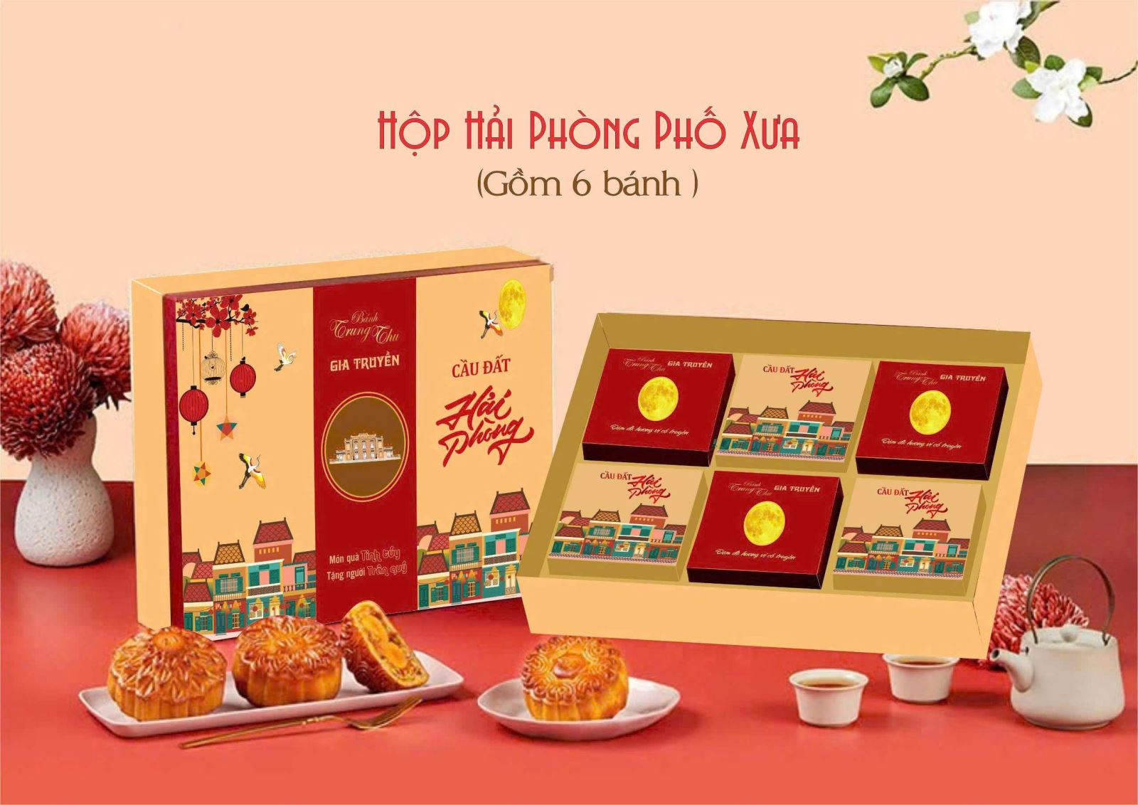 Bánh trung thu Bình Minh không chỉ thu hút bởi hương vị mà còn bởi thiết kế tinh tế