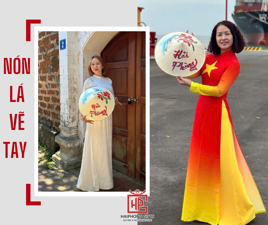 Nón Lá Vẽ Tay Đặc Trưng Hải Phòng – Quà Lưu Niệm Mang Hồn Đất Cảng