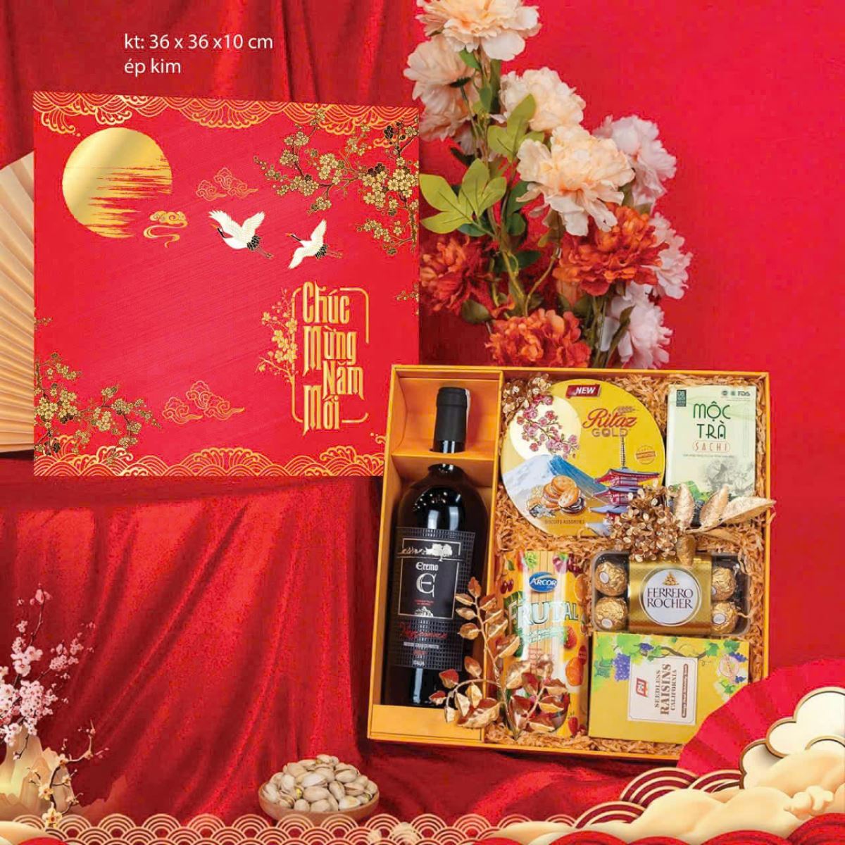Dù là giỏ quà giá rẻ hay cao cấp, món quà Tết 2025 không chỉ mang lại niềm vui mà còn thể hiện tình cảm