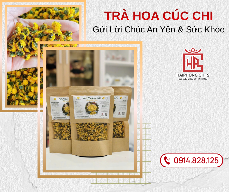 Tặng Trà Hoa Cúc Chi – Gửi Lời Chúc An Yên & Sức Khỏe Đến Người Thân Yêu