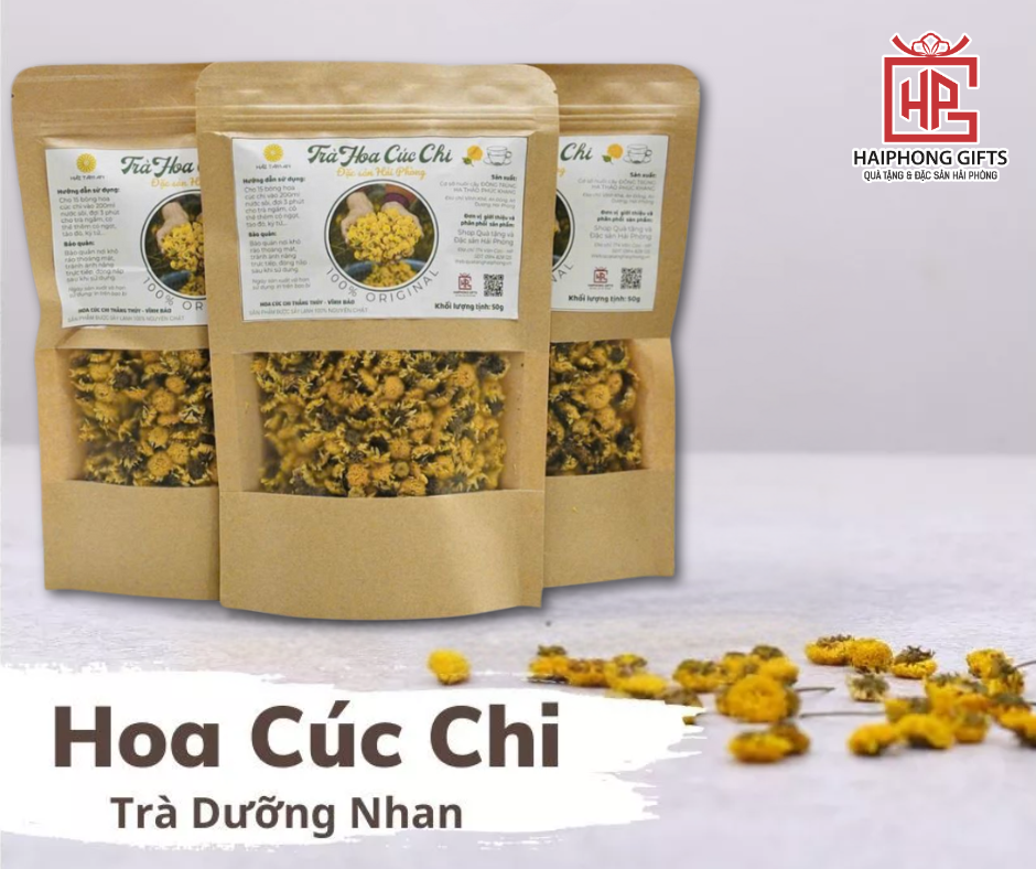 Trà Hoa Cúc Chi – Tinh Hoa Dưỡng Tâm, Mát Gan, Sáng Mắt