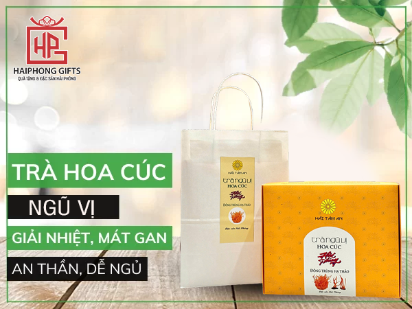 Trà Ngũ Vị Hoa Cúc Hải Phòng – Thanh Lọc Tự Nhiên, Quà Tặng Sức Khỏe Mỗi Ngày