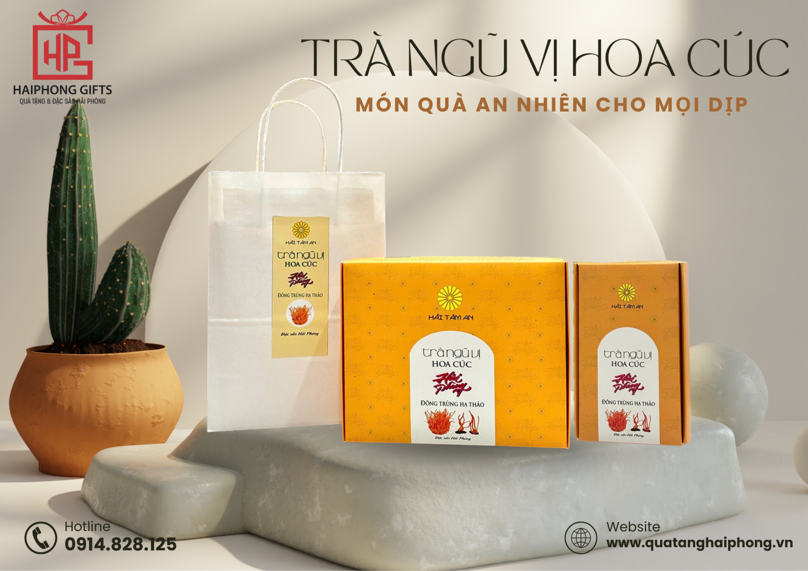 Trà Ngũ Vị Hoa Cúc – Món Quà An Nhiên Cho Mọi Dịp