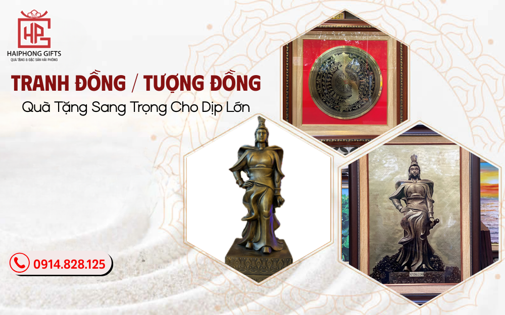 Tranh Đồng / Tượng Đồng – Quà Tặng Sang Trọng Cho Dịp Lớn