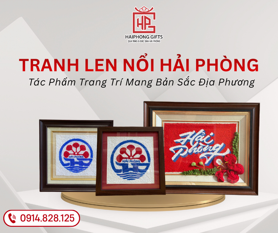 Tranh Len Nổi Hải Phòng – Tác Phẩm Trang Trí Mang Bản Sắc Địa Phương