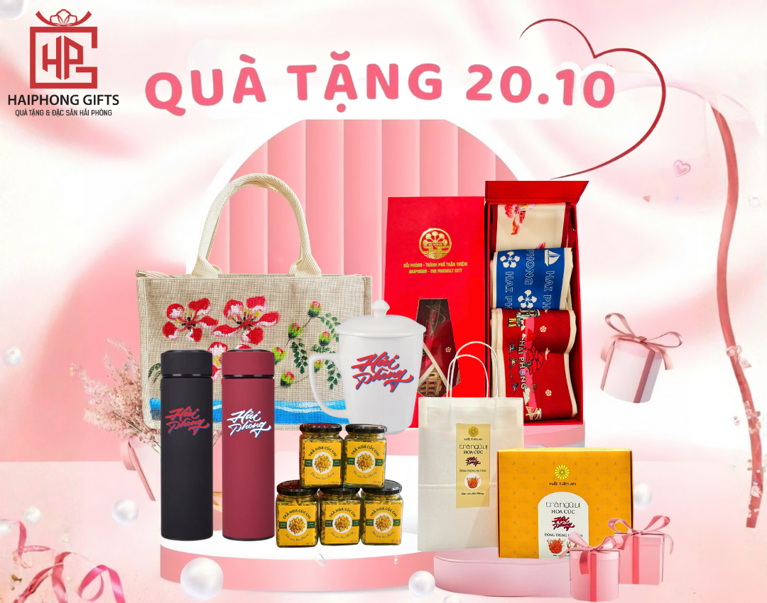 Gợi Ý Quà Tặng 20/10 Cho Doanh Nghiệp & Cá Nhân Tại Hải Phòng