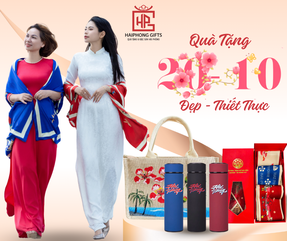 Khăn Lụa, Túi Vải, Bình Giữ Nhiệt – Quà 20/10 Đẹp Và Thiết Thực
