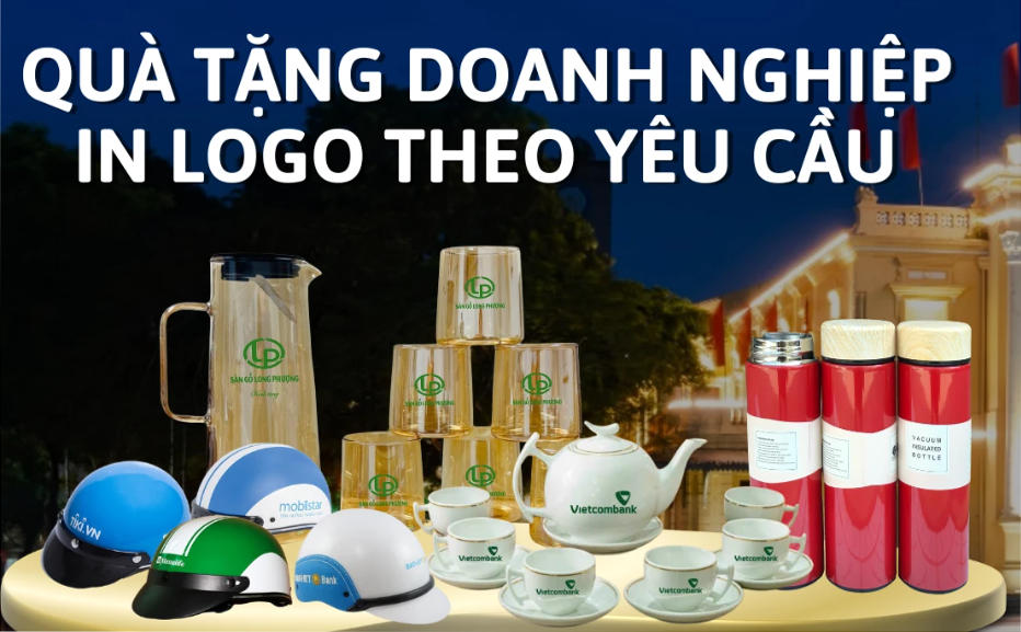 Cung cấp quà tặng in logo theo yêu cầu đẹp, chất lượng tại Hải Phòng