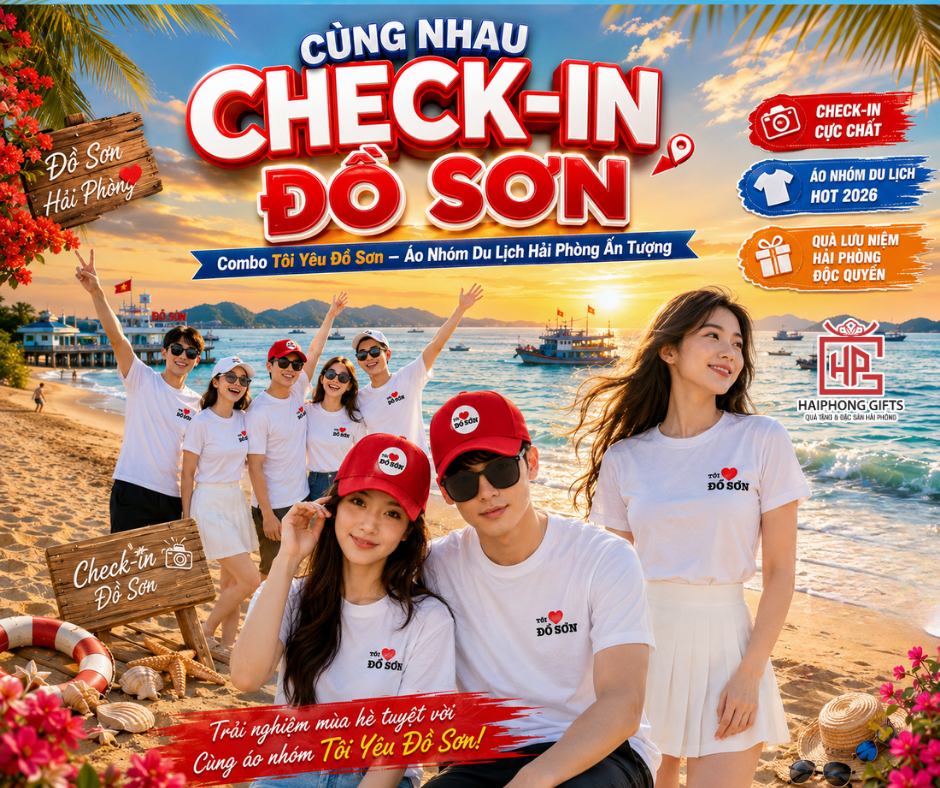 Áo Nhóm Du Lịch Hải Phòng – Xu Hướng Check-in Mùa Hè 2026
