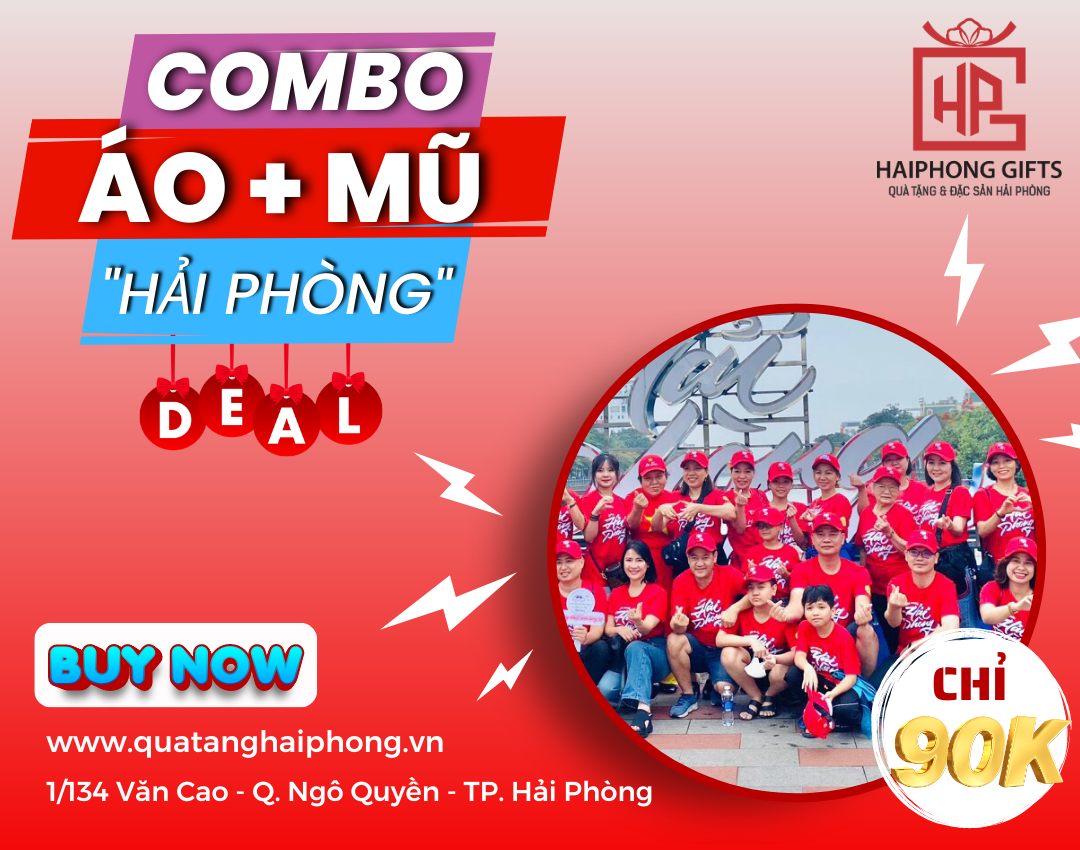 Mua áo, mũ, khẩu trang "Hải Phòng" chất lượng, giá tốt đến ngay Quà Tặng Hải Phòng