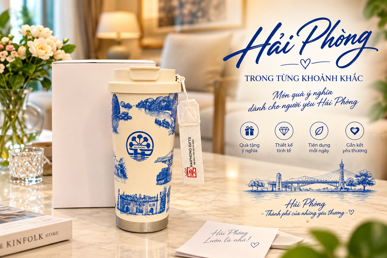 Ly Giữ Nhiệt Hải Phòng – Món Quà Đẹp, Tiện Dụng Mang Dấu Ấn Thành Phố Cảng