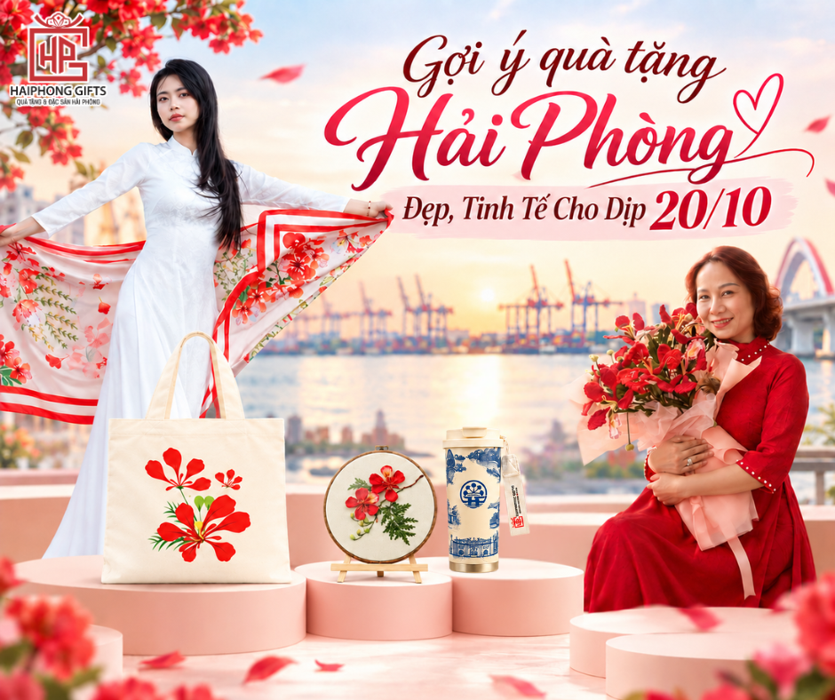 Gợi ý quà tặng Hải Phòng đẹp, tinh tế cho dịp 20/10