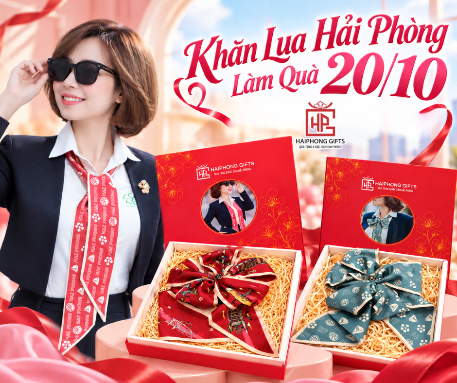Khăn Lụa Hải Phòng Làm Quà 20/10 – Tinh Tế Và Thiết Thực
