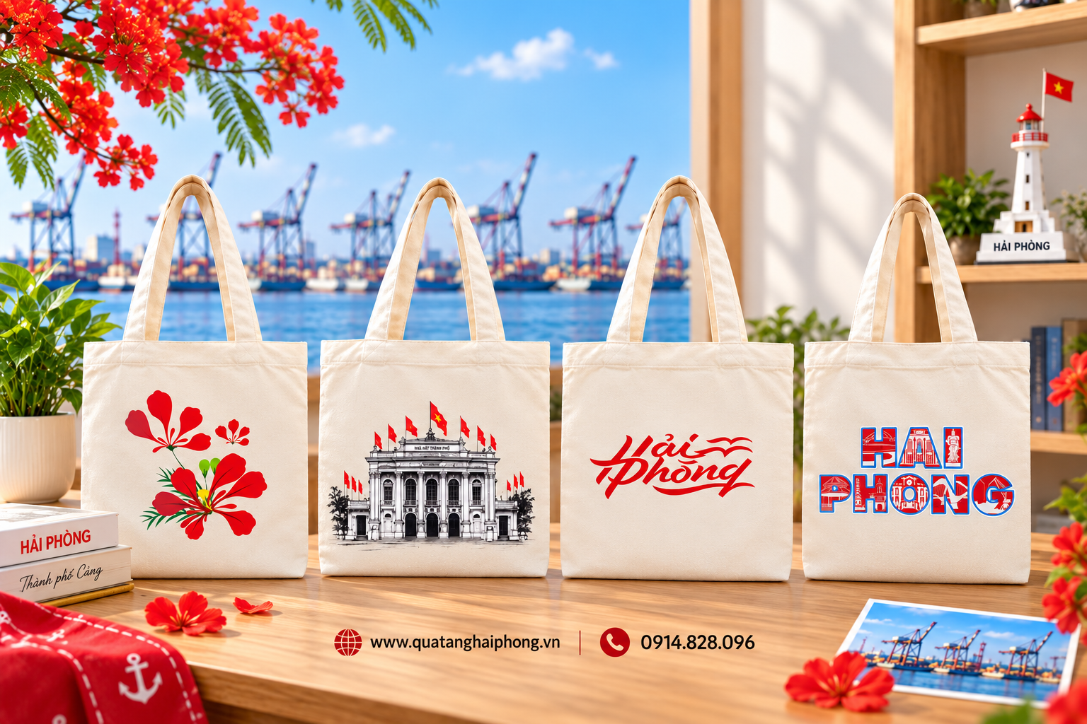 Túi Canvas Hải Phòng – Mang Một Chút Hải Phòng Theo Bạn Mọi Nơi