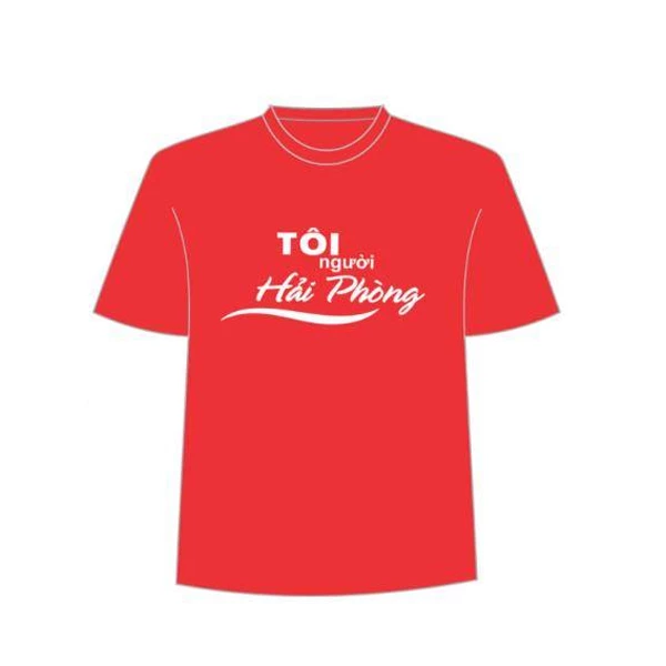 ÁO PHÔNG IN CHỮ "TÔI NGƯỜI HẢI PHÒNG" 