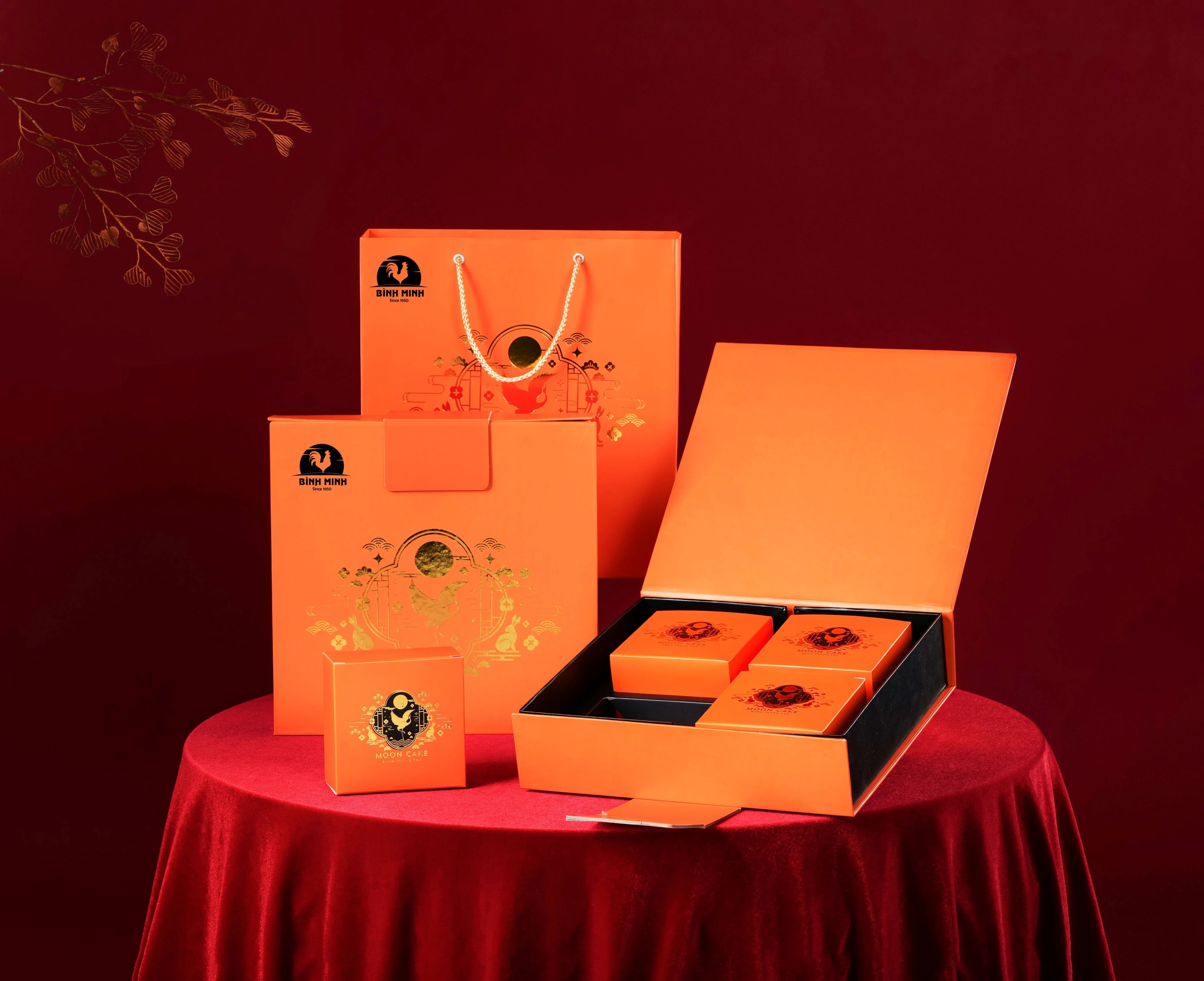 HỘP 4 BÁNH TRUNG THU BÌNH MINH - BÌNH AN