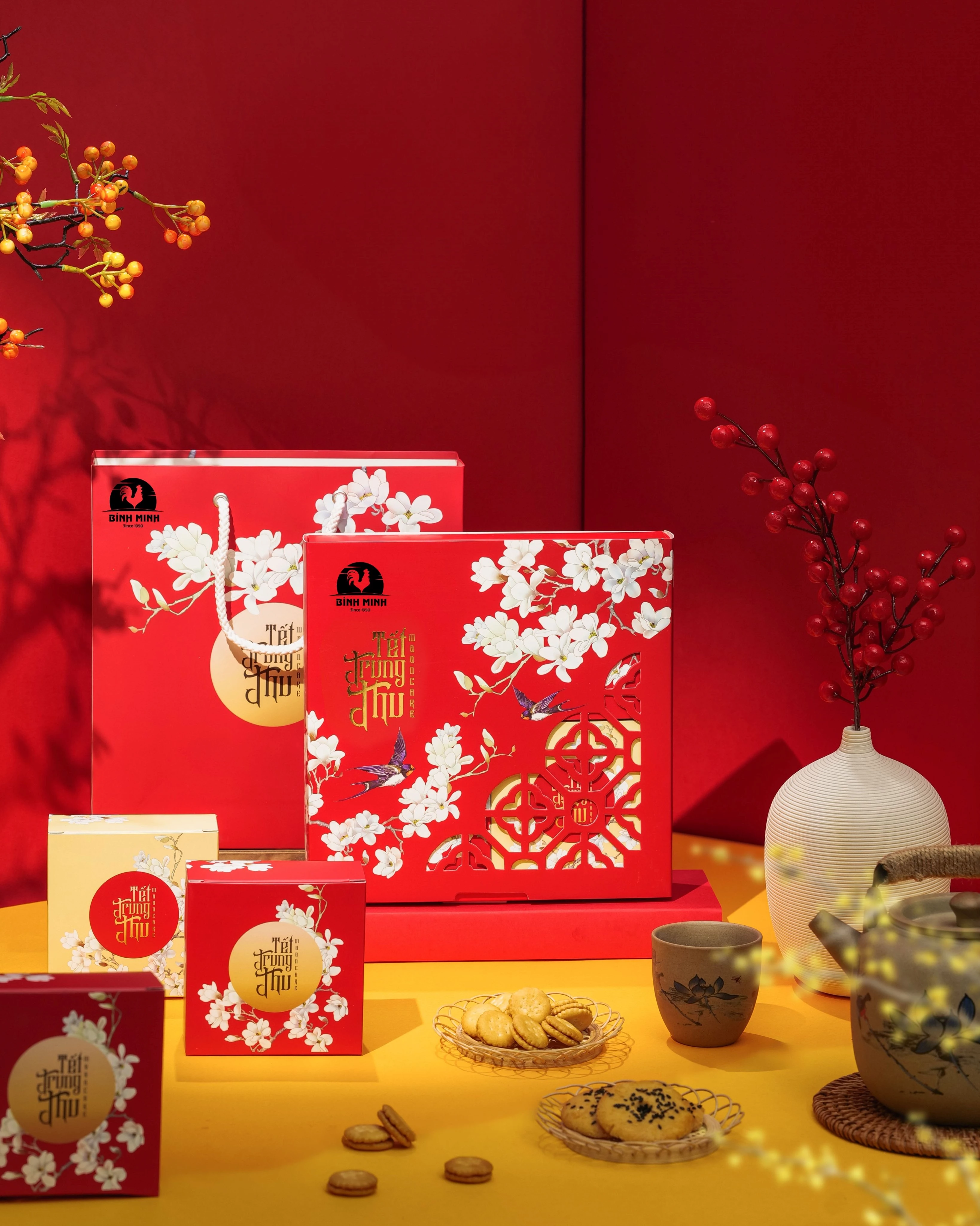 HỘP 4 BÁNH TRUNG THU BÌNH MINH -SUM VẦY