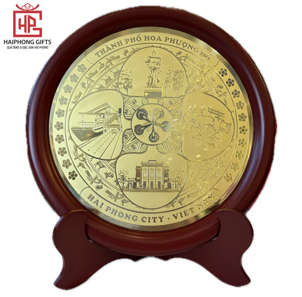 Đĩa Đồng Lưu Niệm – Quà Tặng Trang Trọng & Lưu Giữ Dấu Mốc