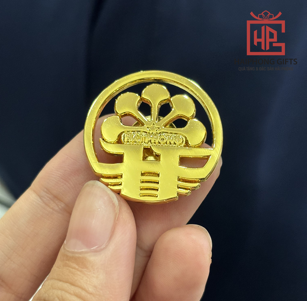 HUY HIỆU BIỂU TƯỢNG THÀNH PHỐ HẢI PHÒNG 2.8CM
