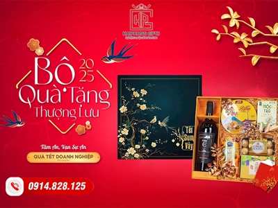 Set Quà Xuân 2025 – Tinh Hoa Tết Việt, Đong Đầy Yêu Thương
