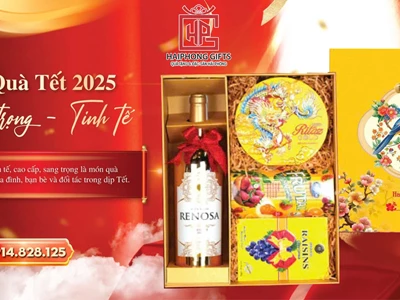 Hộp quà tết 2025 - Món quà ý nghĩa cho tết sum vầy