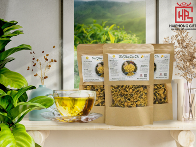 Trà hoa cúc Hải Phòng thức uống dân dã mang phong vị thanh tao