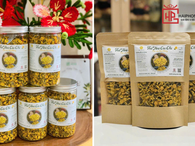 Trà Hoa Cúc Chi Thắng Thủy - Tinh Túy Từ Vĩnh Bảo, Sấy Lạnh Giữ Trọn Dưỡng Chất
