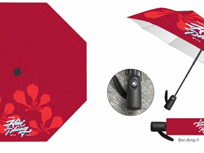Cung cấp ô dù in logo Hải Phòng đẹp, độc đáo 2024