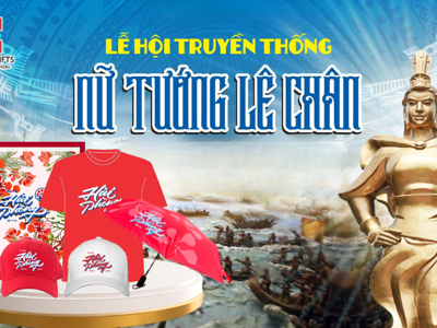 Lễ Hội Truyền Thống Nữ Tướng Lê Chân 2025 – Rực Rỡ Với Các Sản Phẩm Quà Tặng Hải Phòng