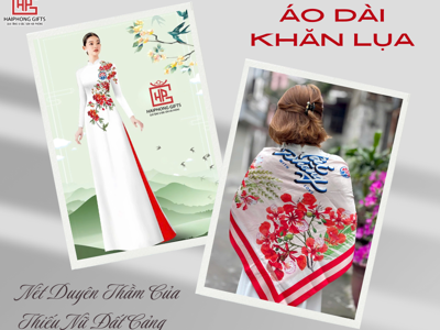 Áo Dài – Khăn Lụa: Nét Duyên Thầm Của Thiếu Nữ Đất Cảng