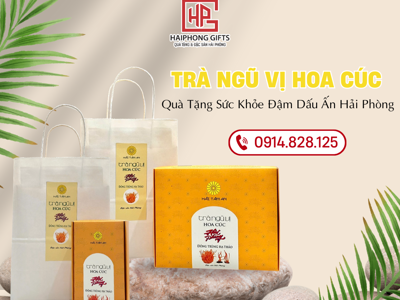 TRÀ NGŨ VỊ HOA CÚC HẢI PHÒNG – TINH HOA TỪ THIÊN NHIÊN, LAN TỎA PHONG VỊ THÀNH PHỐ CẢNG