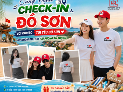 Cùng Nhau Check-in Đồ Sơn Với Combo Tôi Yêu Đồ Sơn – Áo Nhóm Du Lịch Hải Phòng Ấn Tượng